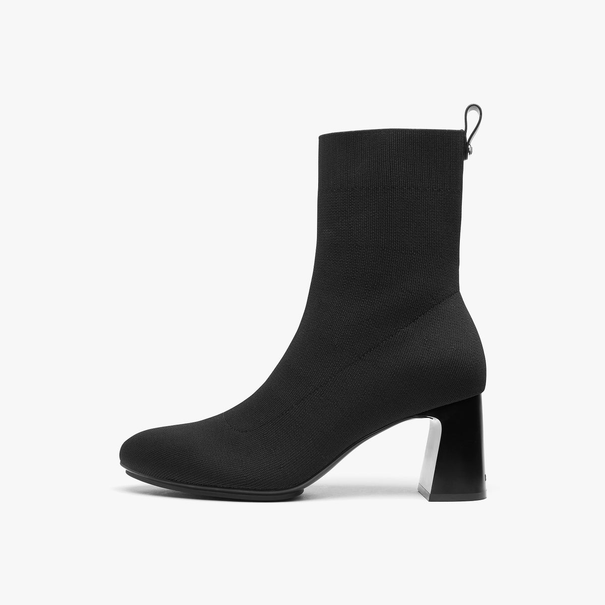 Snatched but Comfy Bootie in Midnight Black