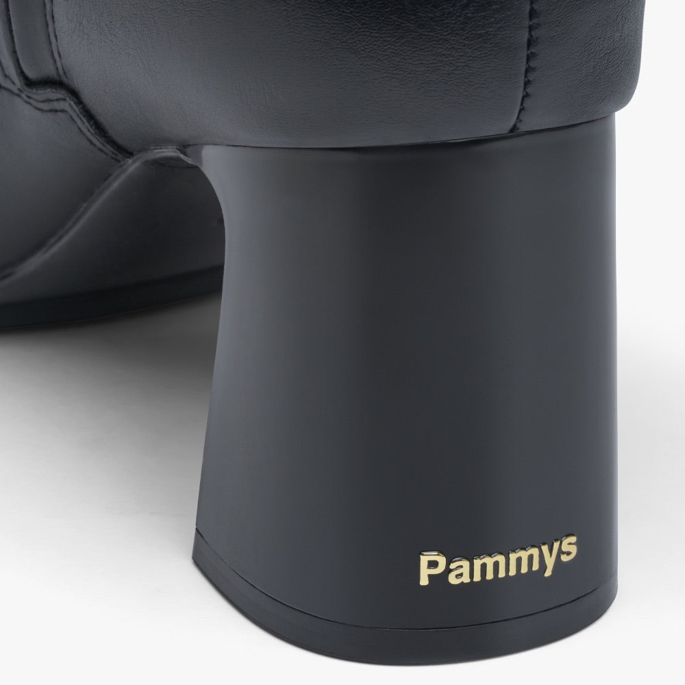 Snatched but Comfy Boot in Shiny Black, Foto 7