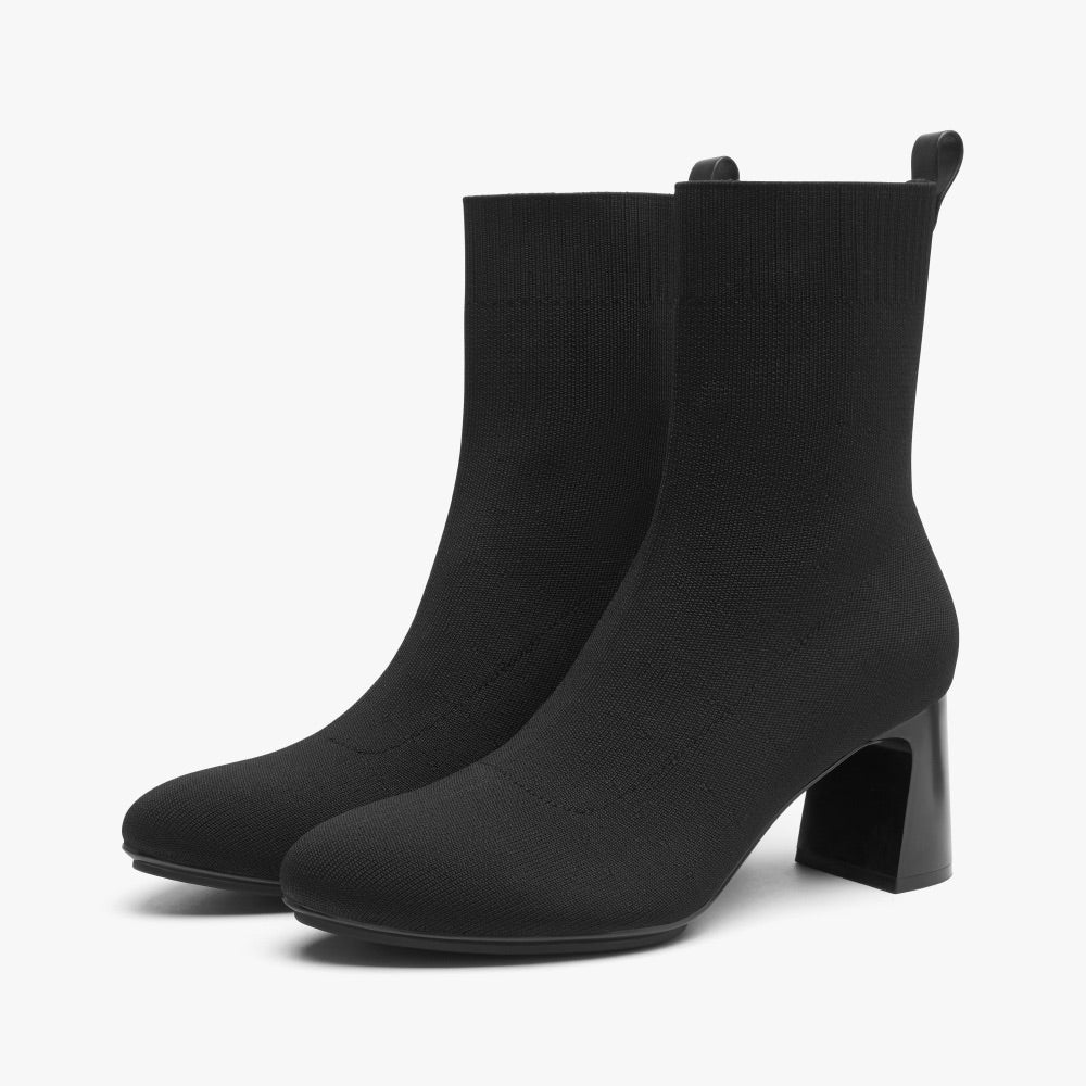Snatched but Comfy Bootie in Midnight Black, Foto 2