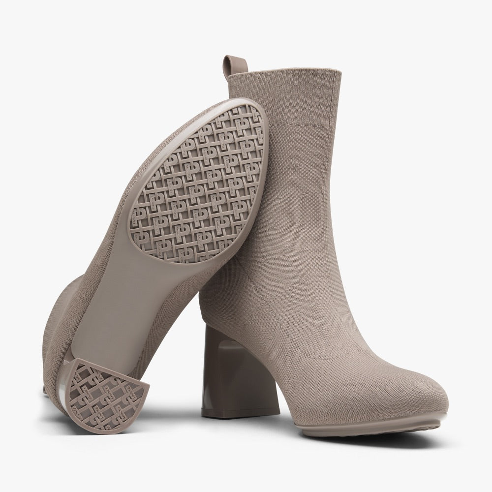 Snatched but Comfy Bootie in Taupe Mist, Foto 8