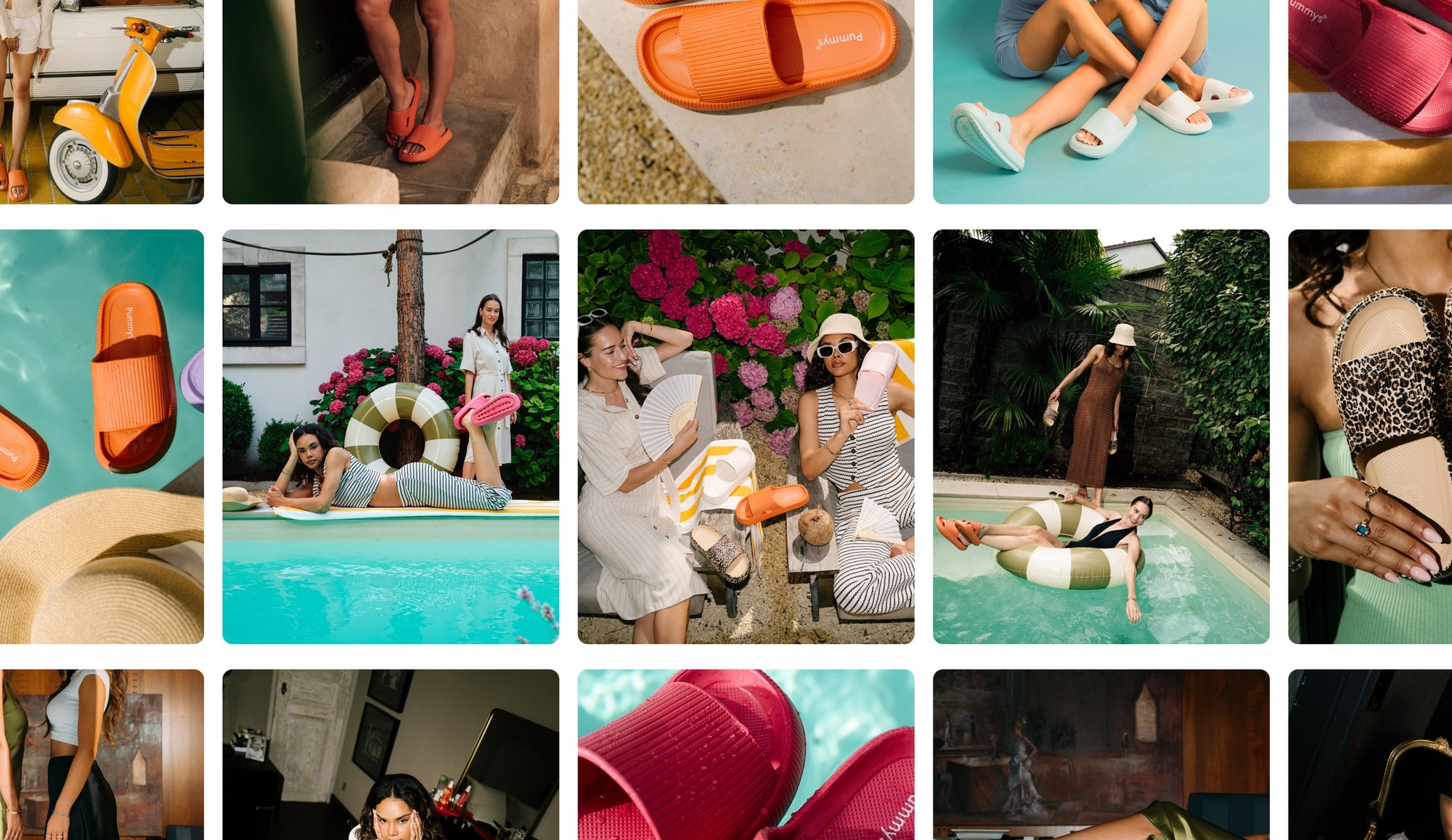 Image section background